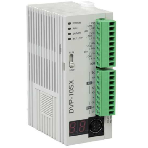 DELTA- DVP10SX11R Analog model with highly efficient PID control function
