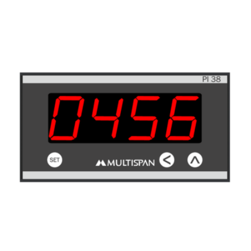 MULTISPAN PI-38 PROCESS INDICATOR