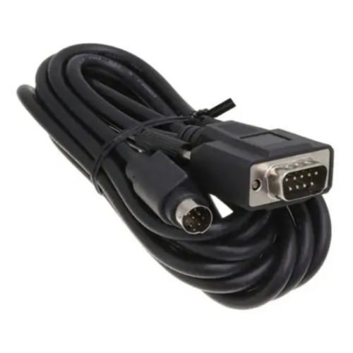 DELTA- UC-MS030-01A (DVP Series) Communication Cable, Suitable For PLC 8-Pin Mini-DIN Male to PC