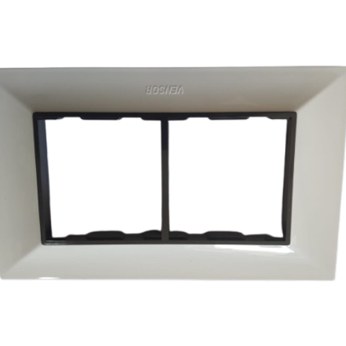 VENSOR- 130104-XLIII VINIXA Glaze 4 Module Plate White HSN: 85389000